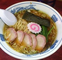 「中華そば・680円」@白河中華そばの写真