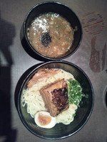 「武仁つけ麺(並)(あつもり)」@麺屋武蔵 武仁の写真