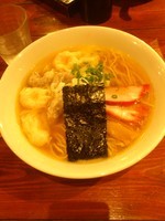 「特製ワンタン麺 白(950円)」@八雲の写真