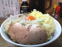「汁なし ￥750 ニンニク」@中華そば つけ麺 村岡屋の写真