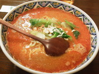 「坦々麺（白ごまのタンタンメン）」@翠苑の写真