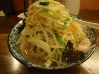 「タンメン＋野菜増し」@焼豚食道の写真