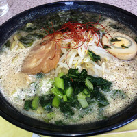 「なが田流豚骨味噌ラーメン改¥650」@フードコート山美湖の写真