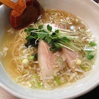 「塩らーめん　680円」@麺屋 げんぞうの写真