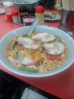 「タンタン麺チャーシュー入り中辛880円」@上大岡タンタンの写真