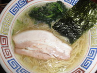 「雪塩ラーメン　「700円」」@つけ麺 目黒屋の写真