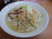 「鶏ぶた塩タンメン(800円)」@富白 御徒町本店の写真