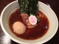 「極！煮干し＋味玉（￥850＋￥100）」@らーめん そよ風の写真