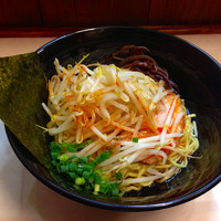 「味玉まぜそば +もやし」@大和座の写真