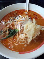 「担担麺619円」@幸楽苑 足立東伊興店の写真