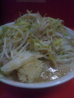 「大ラーメン(ヤサイ、ニンニク、アブラ）」@ラーメン二郎 松戸駅前店の写真