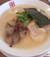 「とんこつラーメン」@博多餃子房 長浜食堂の写真