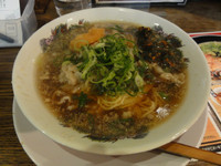 「ニラ辛肉醤油ラーメン」@福福らーめん 昭和町店の写真