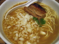 「煮干し中華そば650円」@煮干し中華そば三四郎の写真