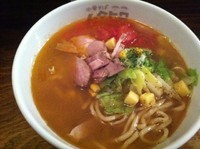 「ハルルとまと煮干そば(4月10食限定)」@中華そば ムタヒロの写真