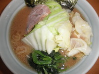 「キャベツラーメン　「700円」」@横浜らーめん 武蔵家 綾瀬店の写真