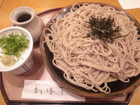 「もりそば（特盛り）」@そば名人 利休亭 なんばウォーク店の写真
