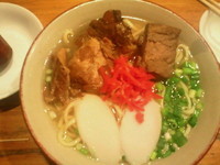 「ソーキそば 800円」@ぱいなっぷる家の写真