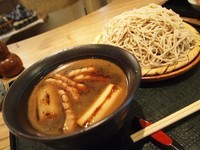 「鴨ざる」@そば打ち 松林の写真