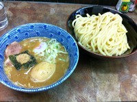 「つけめん＋味玉」@六厘舎 本店の写真