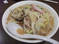 「濃厚味噌タンメン」@麺屋 侍の写真