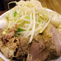「ミニラーメン（ニンニクあぶら）650円」@ラーメン二郎 新小金井街道店の写真