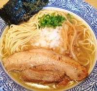 「あっさり煮干そば680円」@煮干中華ソバ 宮庵の写真