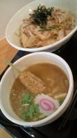 「濃厚鶏つけ麺大盛り３００ｇ」@鶏そば 七星の写真