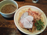 「【月替わりの月曜日限定】魚節 拳骨つけ麺（大盛り）」@麺肴 ひづきの写真