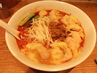 「たっぷりわんたん麺（四川坦々）」@雲呑好 ecute立川店の写真