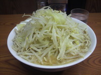 「ラーメン　野菜」@ラーメン二郎 亀戸店の写真