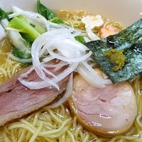 「春にぼしそば（限定）800円」@おおぜき中華そば店の写真