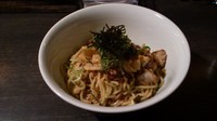 「醤油煮干しの和えそば」@麺や Bar 渦の写真