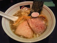 「にぼしそば 大盛」@おおぜき中華そば店の写真