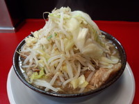 「小(300g)野菜少な目ニンニク」@豚男 -BUTAMEN-の写真