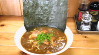 「サンマ節カレーラーメン＋小ライス（７５０＋１００＝８５０円）」@麺屋 玲の写真