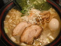 「特製塩煮干ラーメン＋サービスライス」@すごい煮干ラーメン凪 西新宿7丁目店の写真