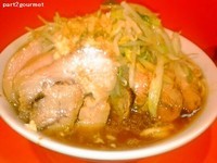 「豚入りラーメン ヤサイニンニク(800円)」@ラーメン二郎 仙川店の写真