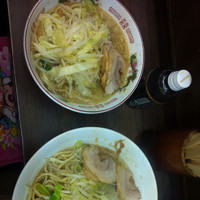 「小もり女性少なめ ニンニクなし」@ラーメン二郎 横浜関内店の写真