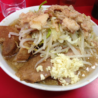 「ラーメン（野菜にんにくアブラ）」@ラーメン二郎 西台駅前店の写真