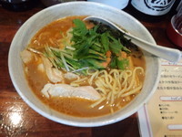 「海老魚介濃厚醤油ラーメン850円」@食事処 驫木の写真