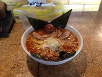 「赤鬼 麺マシ 味玉」@きくちひろきの写真