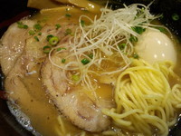 「特製鶏旨味そば（８８０円）」@つけめん。 福倉の写真