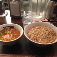 「辛つけ麺大盛（夜の部）」@つけめん102 川口店の写真