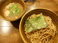 「ベジポタ味玉入つけ麺（胚芽麺）大盛（３３０ｇ）」@ベジポタつけ麺 えん寺の写真