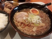 「唐揚げセット」@壱番らーめんの写真