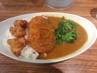 「ポパイカレーポーク680円」@麹町咖哩の写真