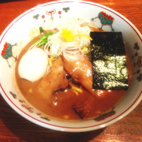 「とろりそば 味玉入り」@味箪笥の写真