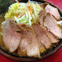 「チャーシューメン + 野菜」@杉田家 千葉祐光店の写真