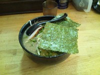 「塩豚骨大盛り(９００円)」@パワー軒の写真